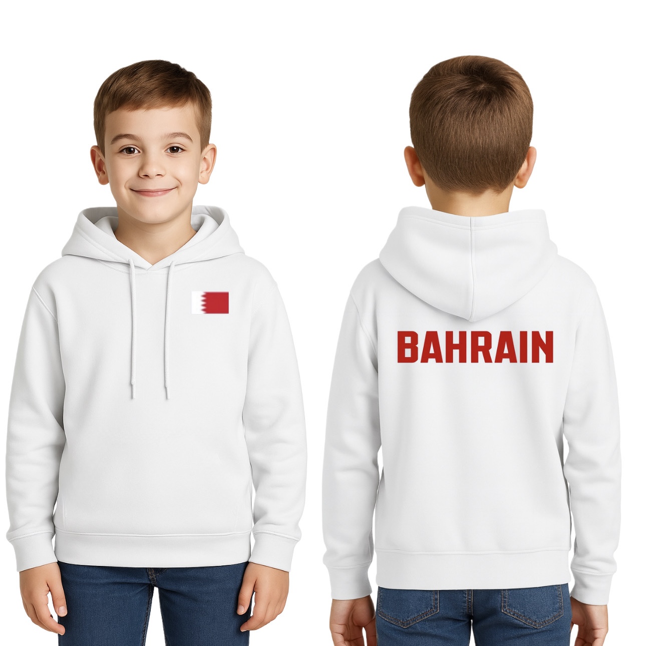 63BC2C60-DE71-45CC-9DB9-E91B20FB7A67 HOODY (JR) WHITE - Image 1